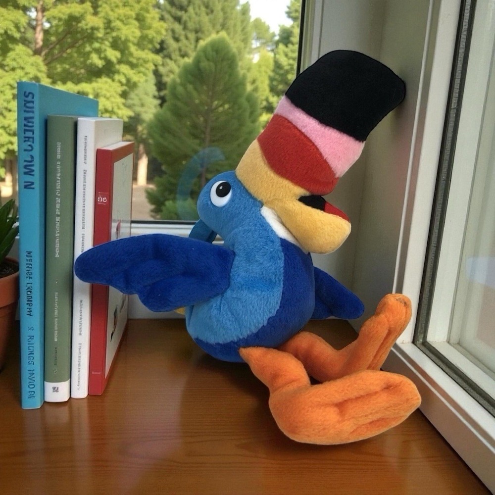Kellogg's Cereal City USA Toucan Sam Plush Froot Loops Mascot Vintage 1999 7"